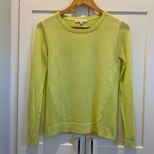 Sweater Weather! CAbi mesh knit sweater